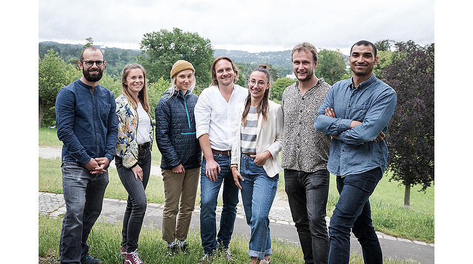 Gruppenfoto des FreyZein-Teams