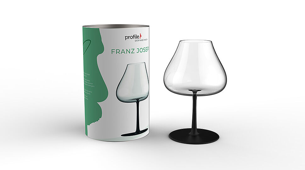 design.wien Glas mit Verpackung