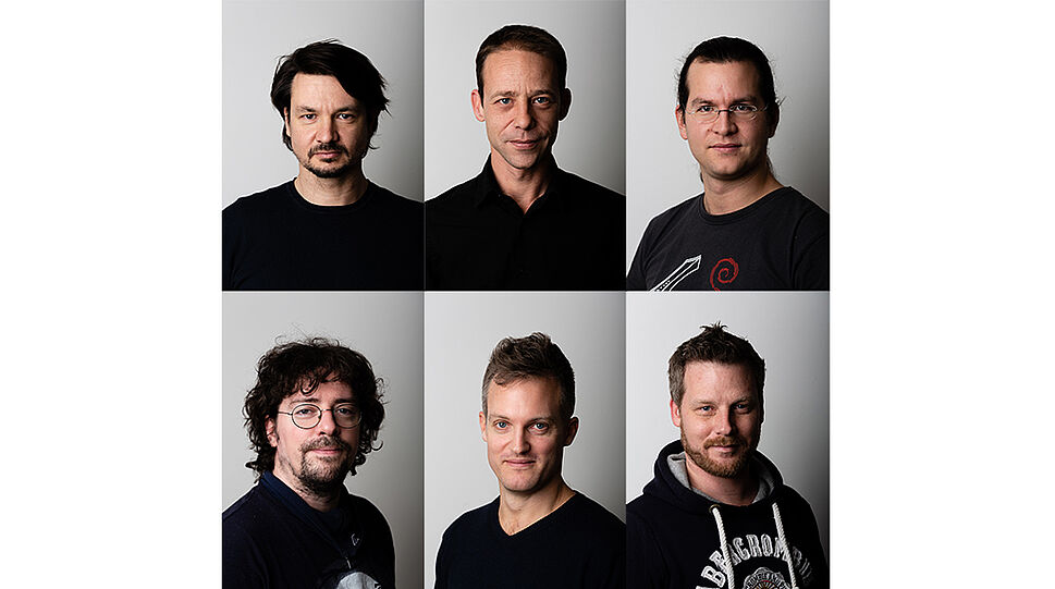 Portraits vom Etonomydeluxe-Team