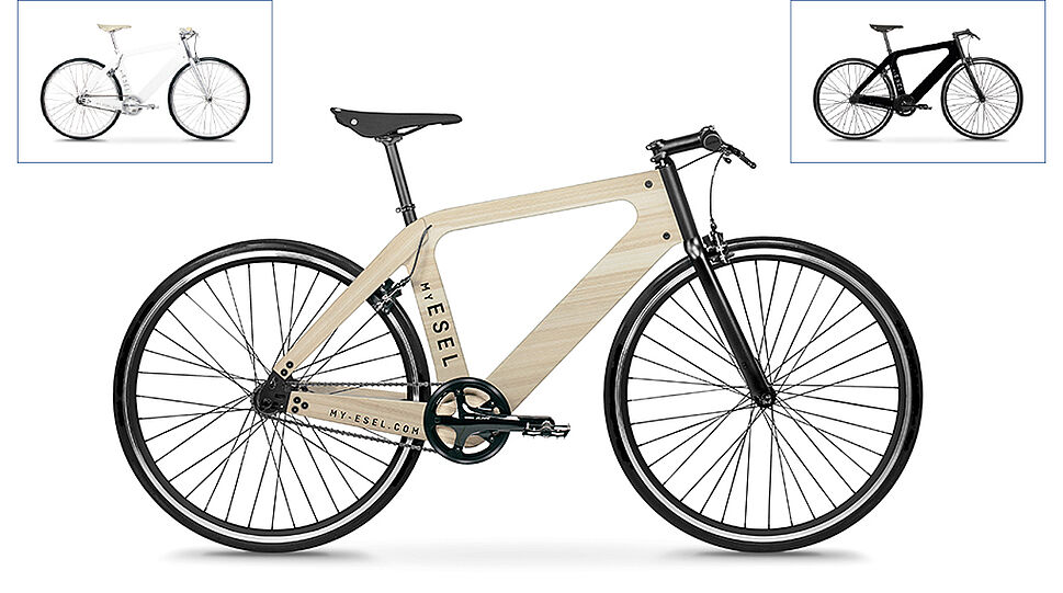 My Esel - Holzfahrrad