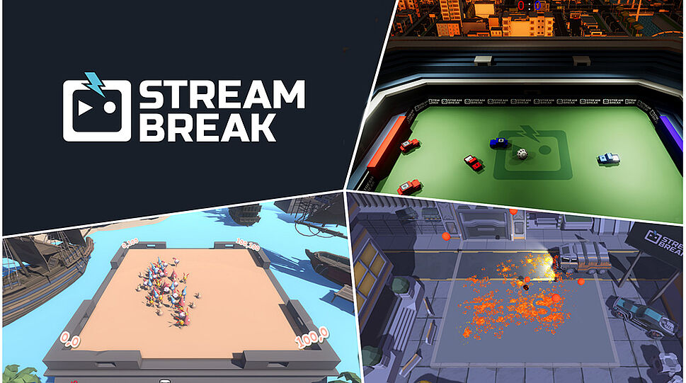 StreamBreak - Game-Screens