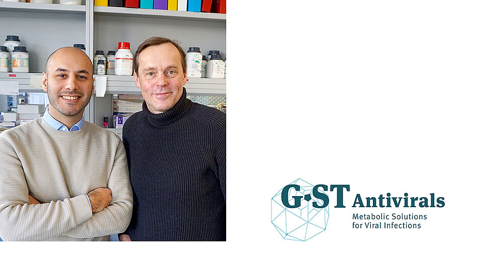 Portrait der zwei gst Antiviral-Gründer