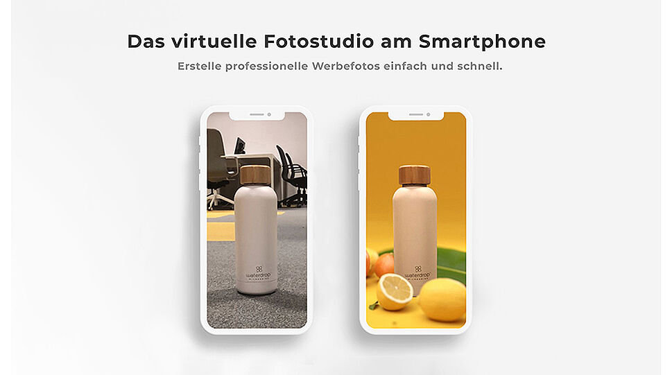 Zerolens - Smartphones mit Produktfoto