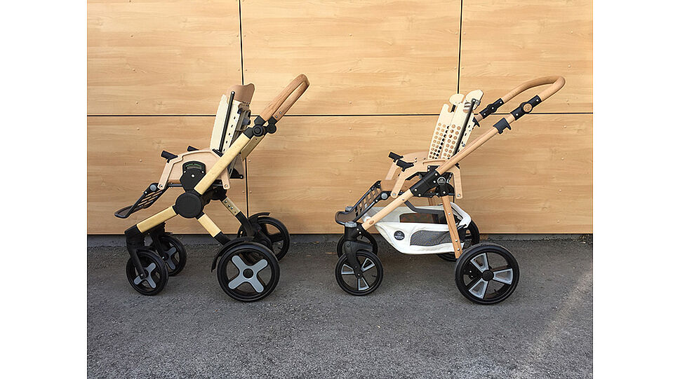 MOVERE Kinderwagen Grundgerüst